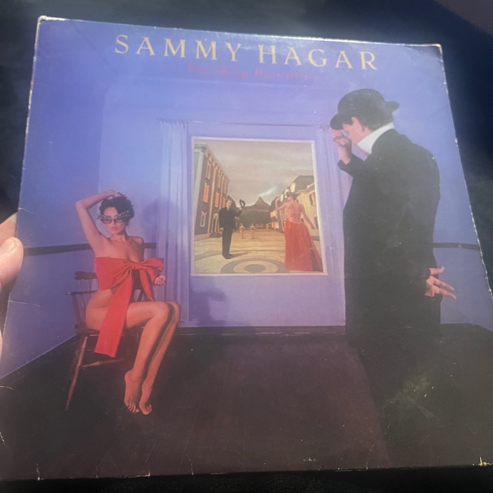 Sammy Hagar Standing Hampton LP Vinyl Record 1981